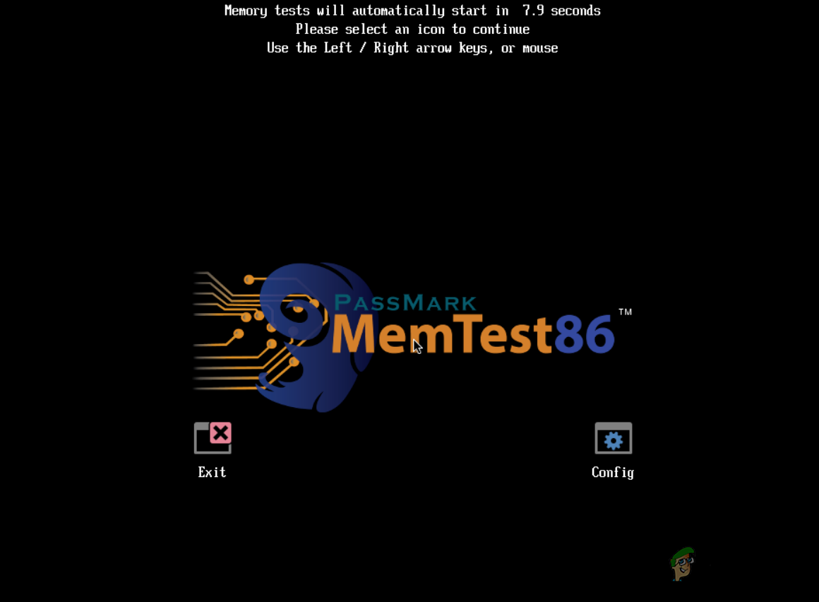 MemTest86 Boot Screen