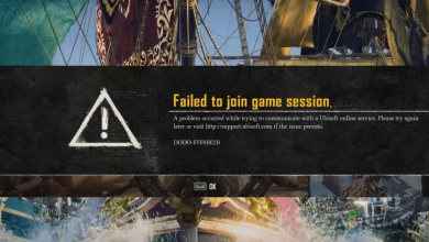 Failed to Join Game Session Error in Skull and Bones