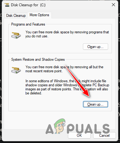 Removing Shadow Copies in Windows