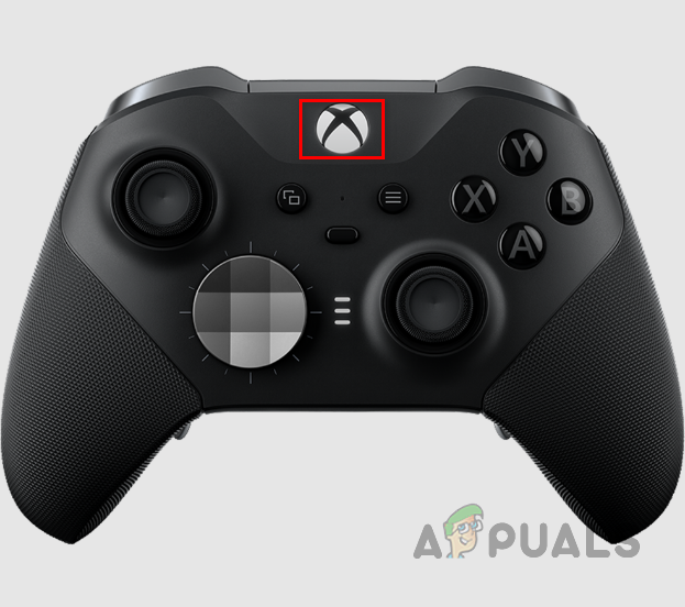 Xbox Button on Xbox Elite Controller