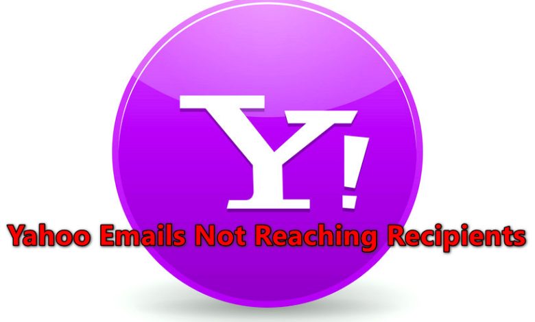 Yahoo Emails Not Reaching Recipients