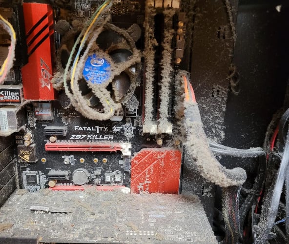 Clean the Internals of the PC