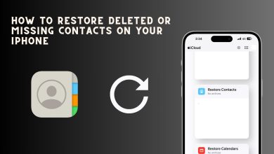 How to restore deleted or missing contacts on your iPhone