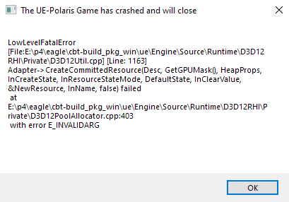 Tekken 8 UE Polaris Game Crashing Error