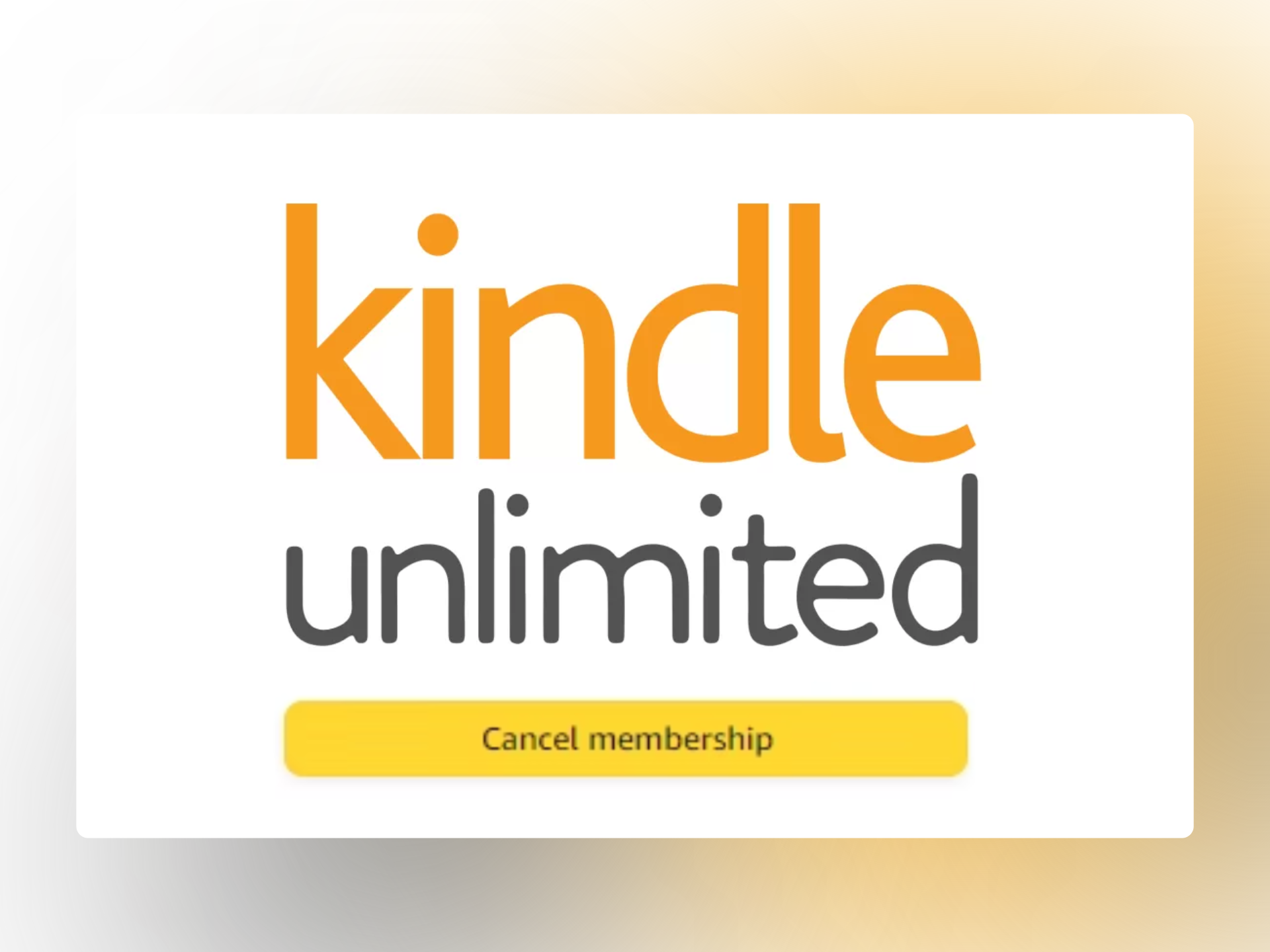 Cancel Kindle Unlimited