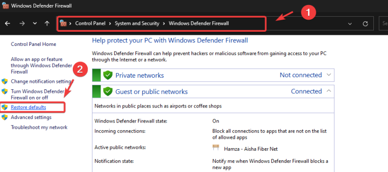 Incorrect Firewall Configuration How to Fix Windows Firewall Can’t Change Settings Error 0x8007042c