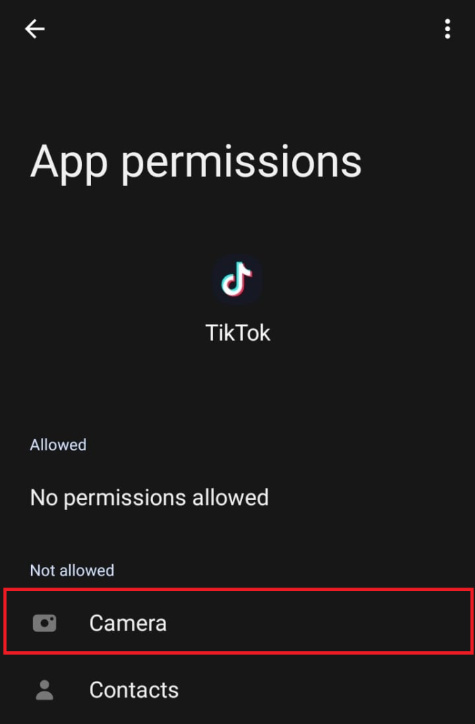 Fix: TikTok Camera Not Working (Black Screen Issue)
