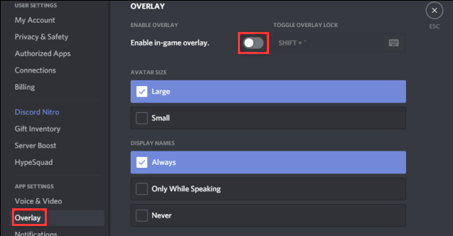 Steam and overlay settings being disabled before launching Call of Duty Warzone.