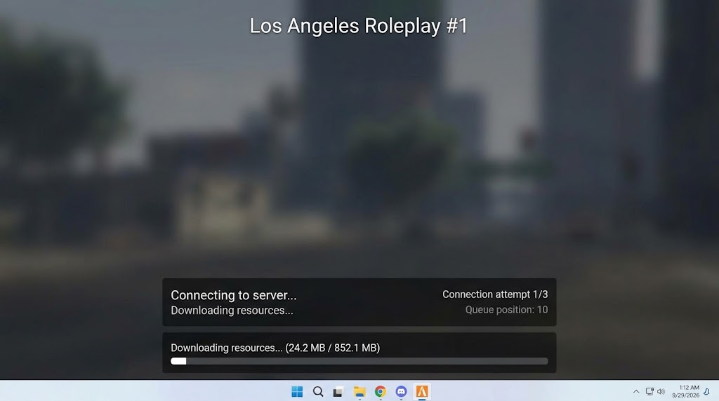 FiveM retrying the same approved server address after an optional VPN is disconnected.